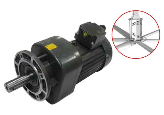 工业风扇减速电机0.75kW工业大风扇专用减速电机